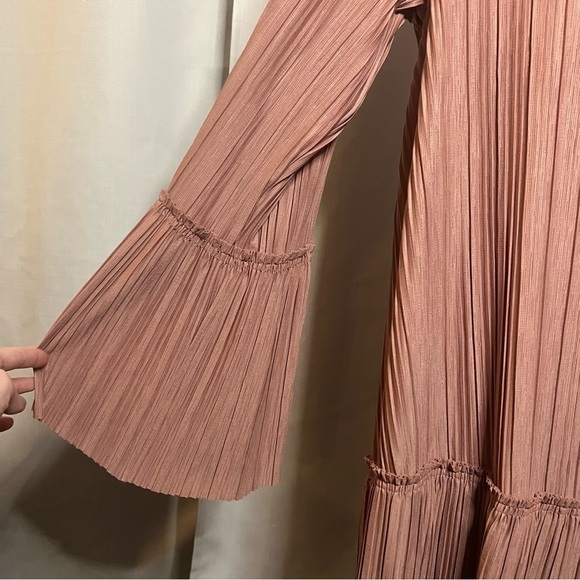 Free People Can’t Help It Clay Pink Mini Dress Medium - Picture 8 of 15